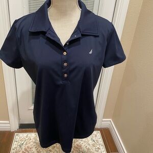 Nautica Navy Button Down Shirt